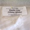 Clay, White (aka Kaolin or China Clay)
