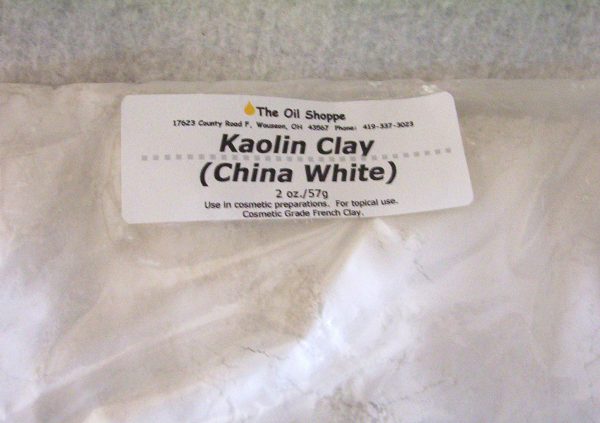 Clay, White (aka Kaolin or China Clay)