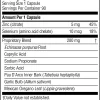 yeast/fungal detox label