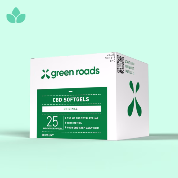 CBD Isolate Softgels - (30ct 25 mg each) 750mg