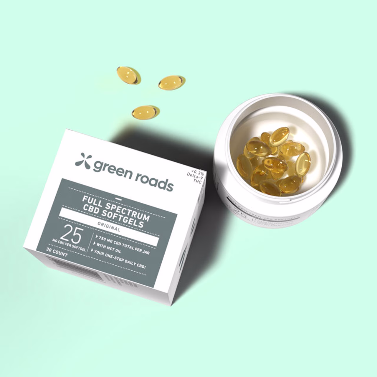 CBD Full Spectrum Softgels - (30ct 25 mg each) 750mg - Image 2