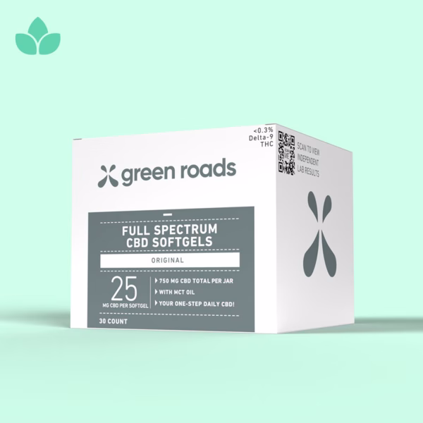 CBD Full Spectrum Softgels - (30ct 25 mg each) 750mg