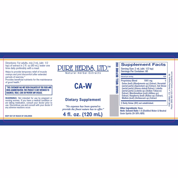 CA-W (Calcium) 4 fl. oz. - Image 2