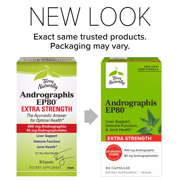 Andrographis EP80 Extra Strength by Terry Naturally - Image 2