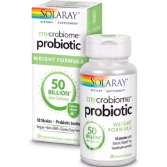 Solaray Mycrobiome Probiotic Weight Formula