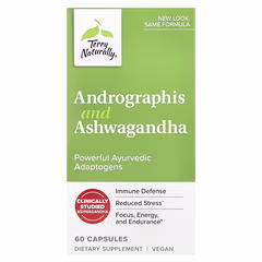 Andrographis and Ashwagandha (60 capsules) by Terry Naturally