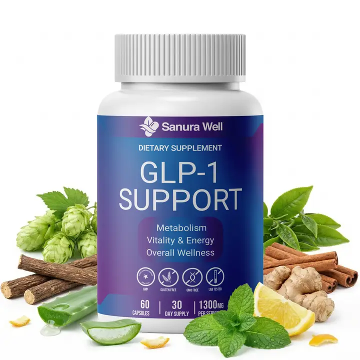 GLP-1 Support -- 60 Capsules