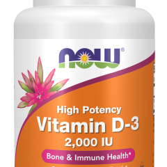 Vitamin D3 (2,000 IU) NOW