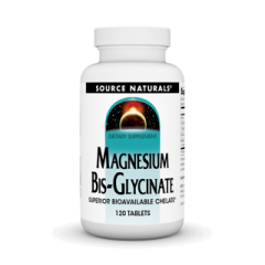 Magnesium Bis-Glycinate (120) Source Naturals