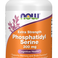 Phosphatidyl Serine, Extra Strength 300 mg (50 Softgels) NOW