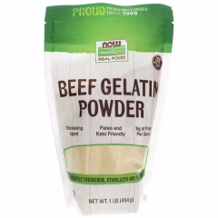 Beef Gelatin Powder 1 lb. NOW