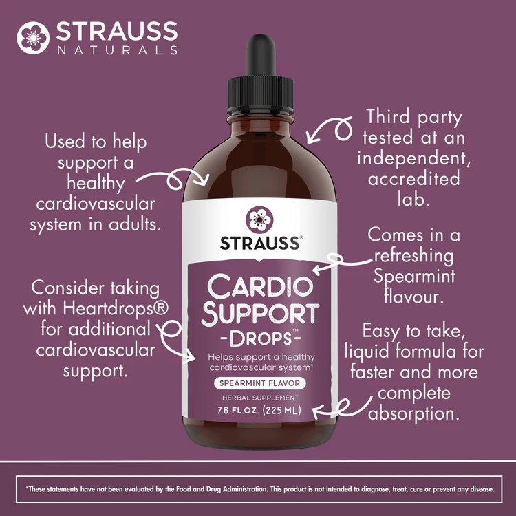 Cardio Support Drops 7.6 fl oz STRAUSS - Image 2