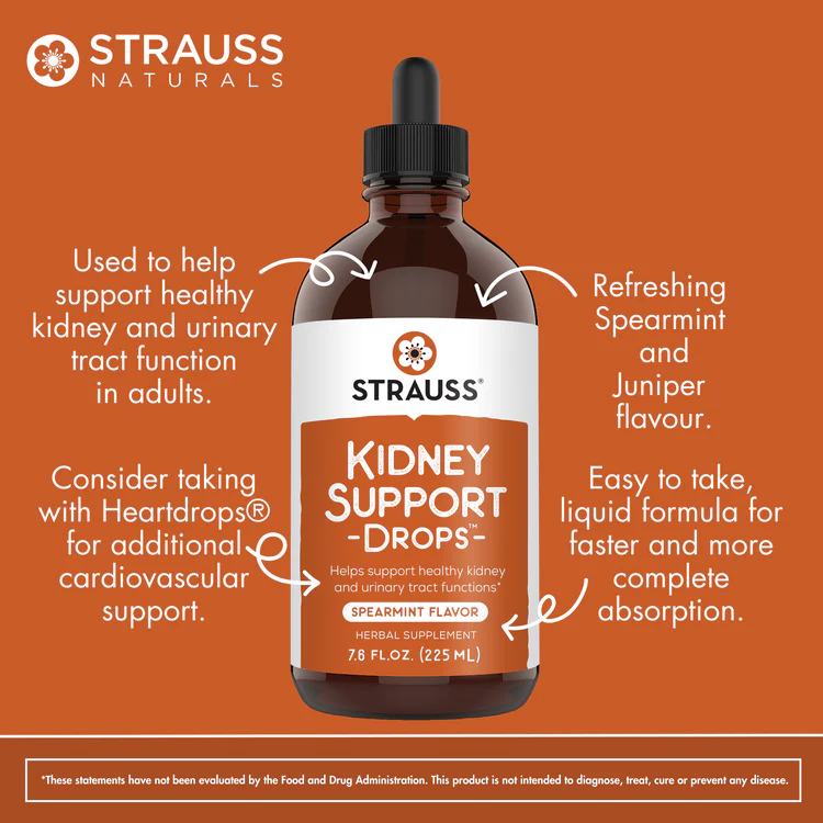 Kidney Support Drops liquid extract STRAUSS - Image 2