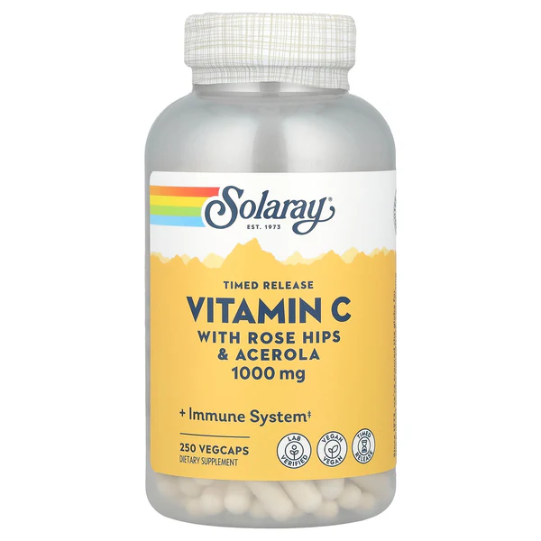 Solaray Timed Release Vitamin C 1000 mg