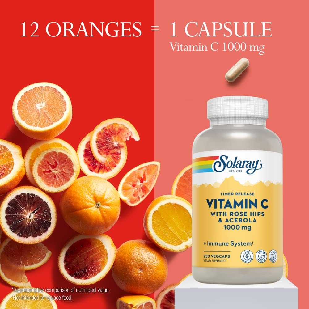 Solaray Timed Release Vitamin C 1000 mg - Image 3