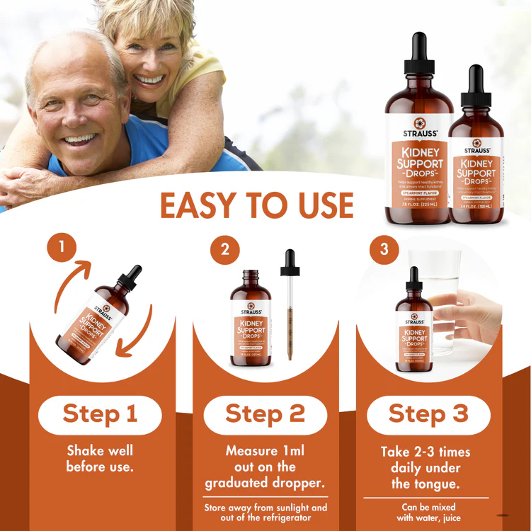 Kidney Support Drops liquid extract STRAUSS - Image 4