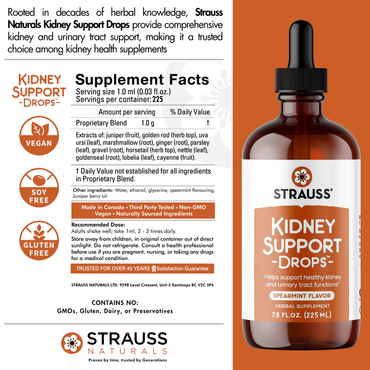Kidney Support Drops liquid extract STRAUSS - Image 5